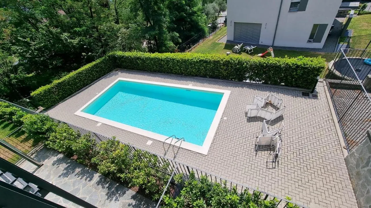 Modern Apartment In Residence With Pool Gera Lario 0*,